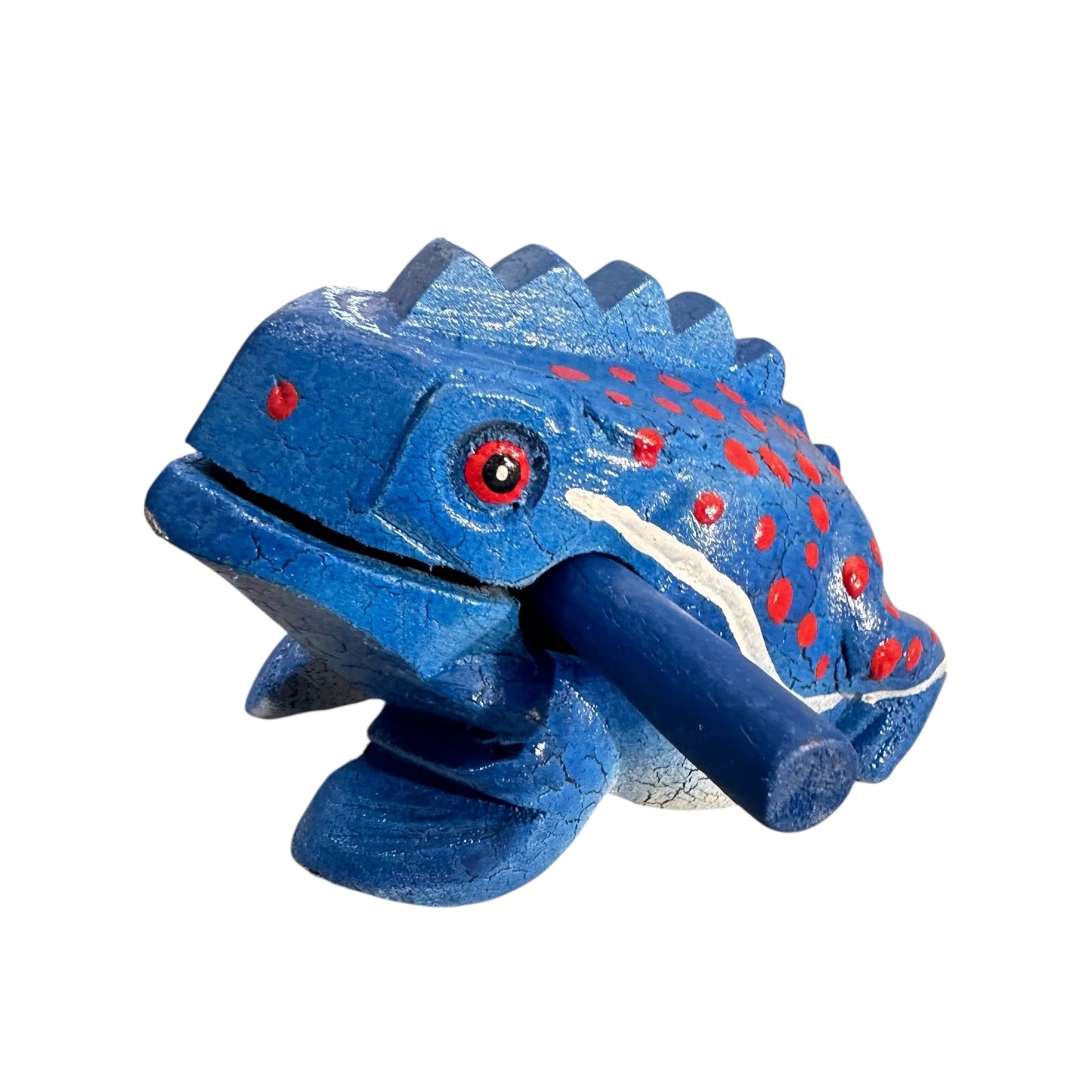 4" Large Mar's Frog Musical Frog Percussion Instrument