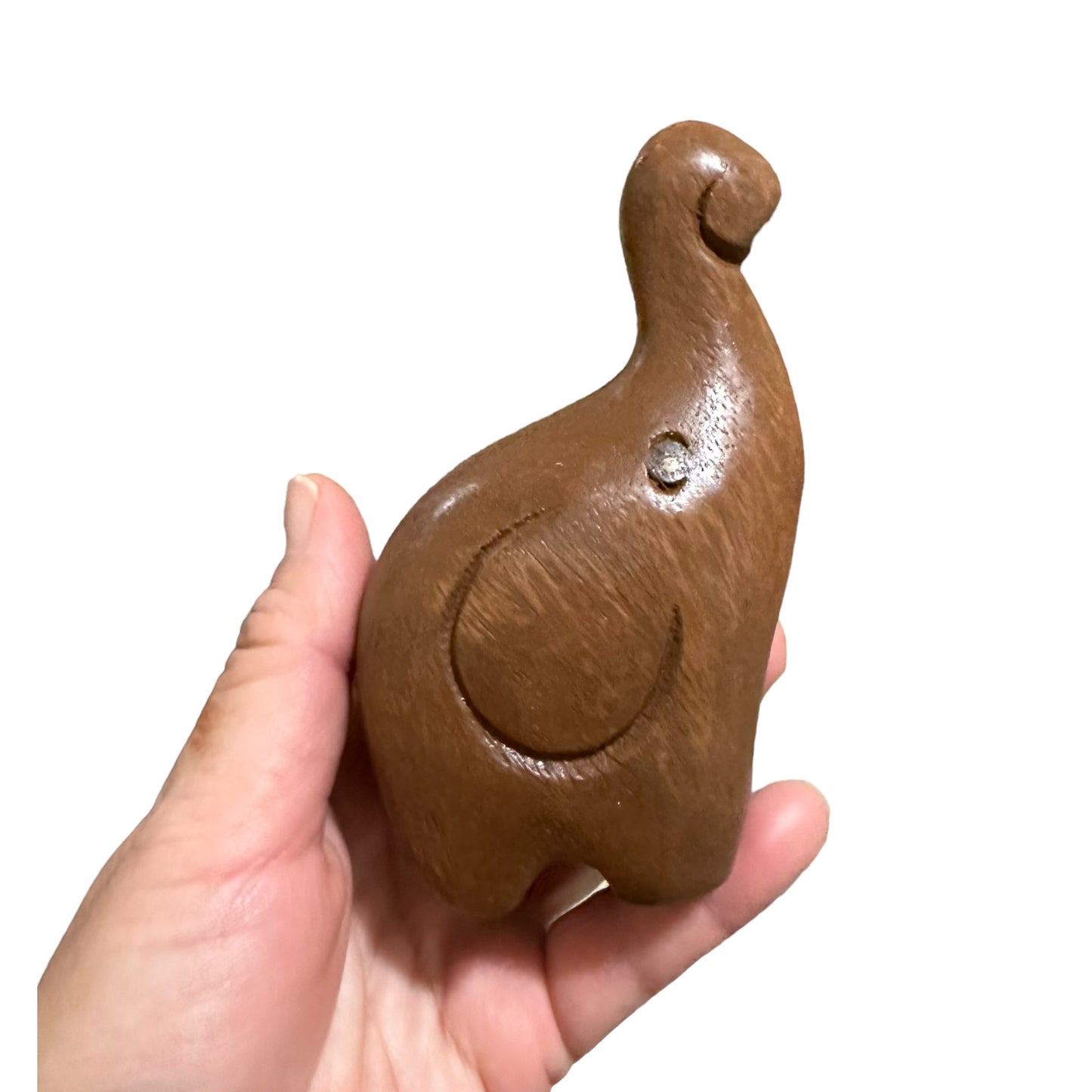 Small Dark Oak Fighting Elephant