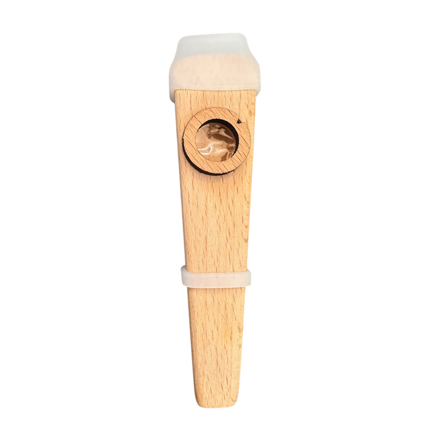 Wooden Kazoo – Handcrafted Hum Sound Toy for Kids & Adults – Natural Musical Fun Instrument