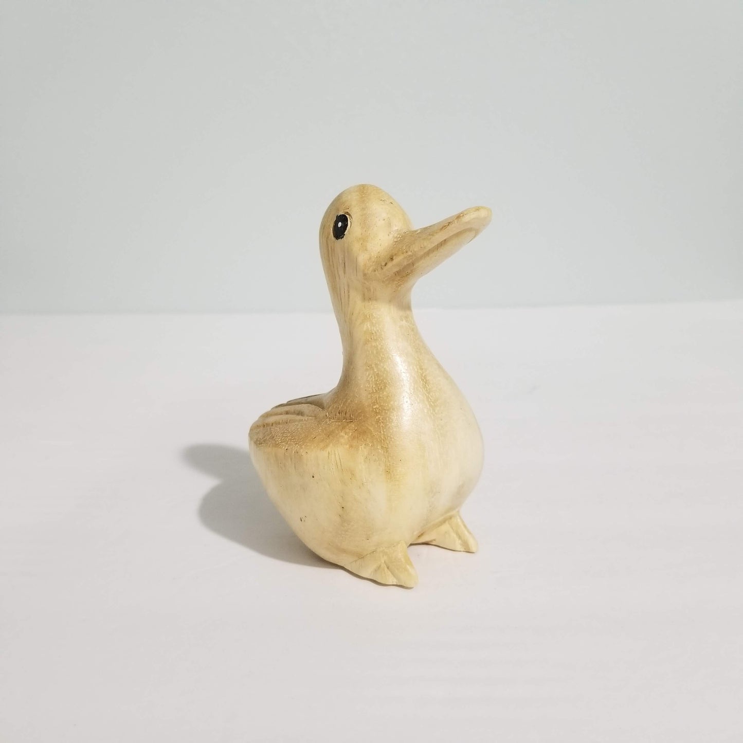 Wooden whistle duck