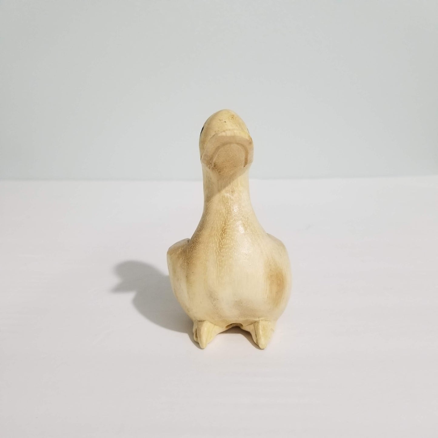 Wooden whistle duck