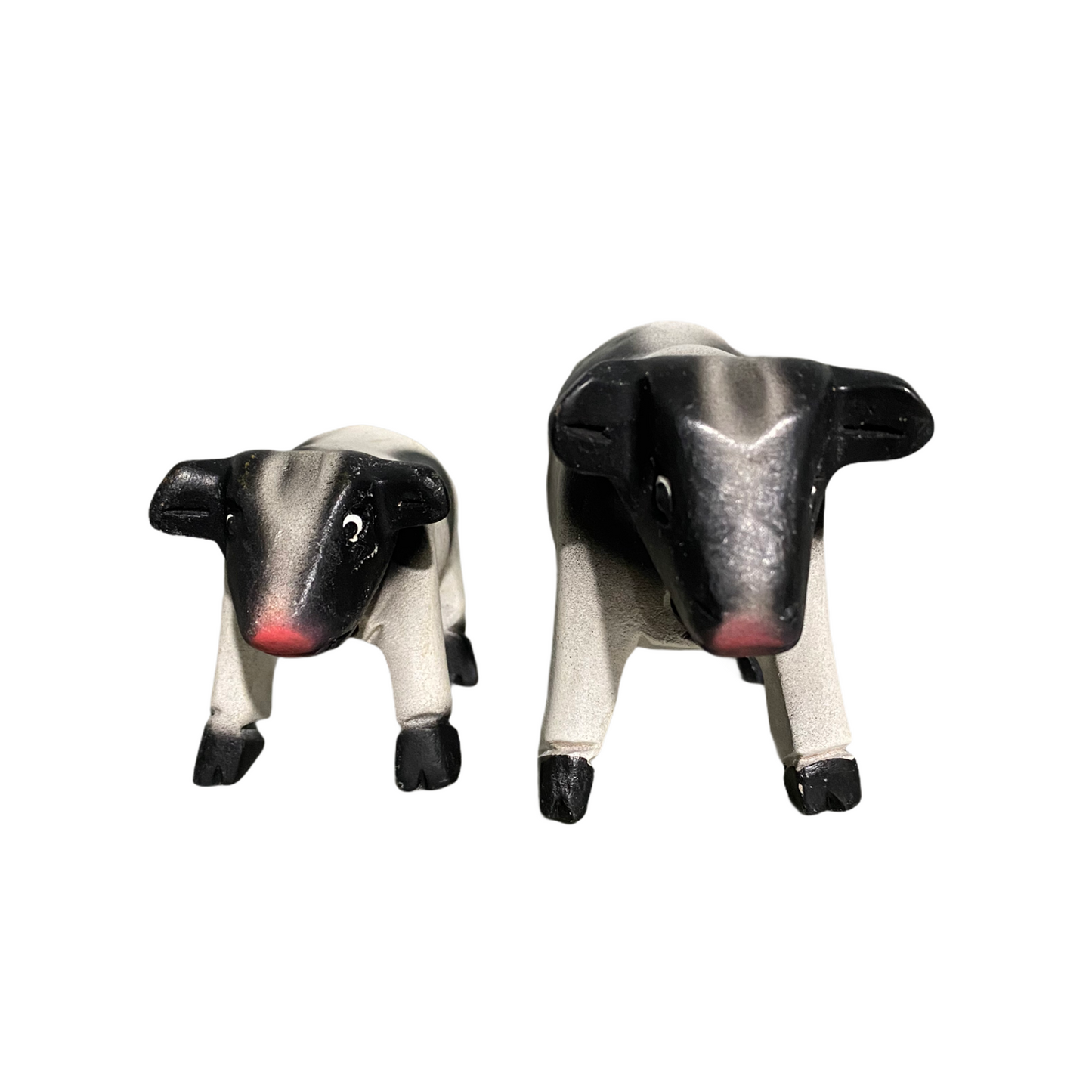 3" Painted Wooden Musical Whistle Cow Instrument