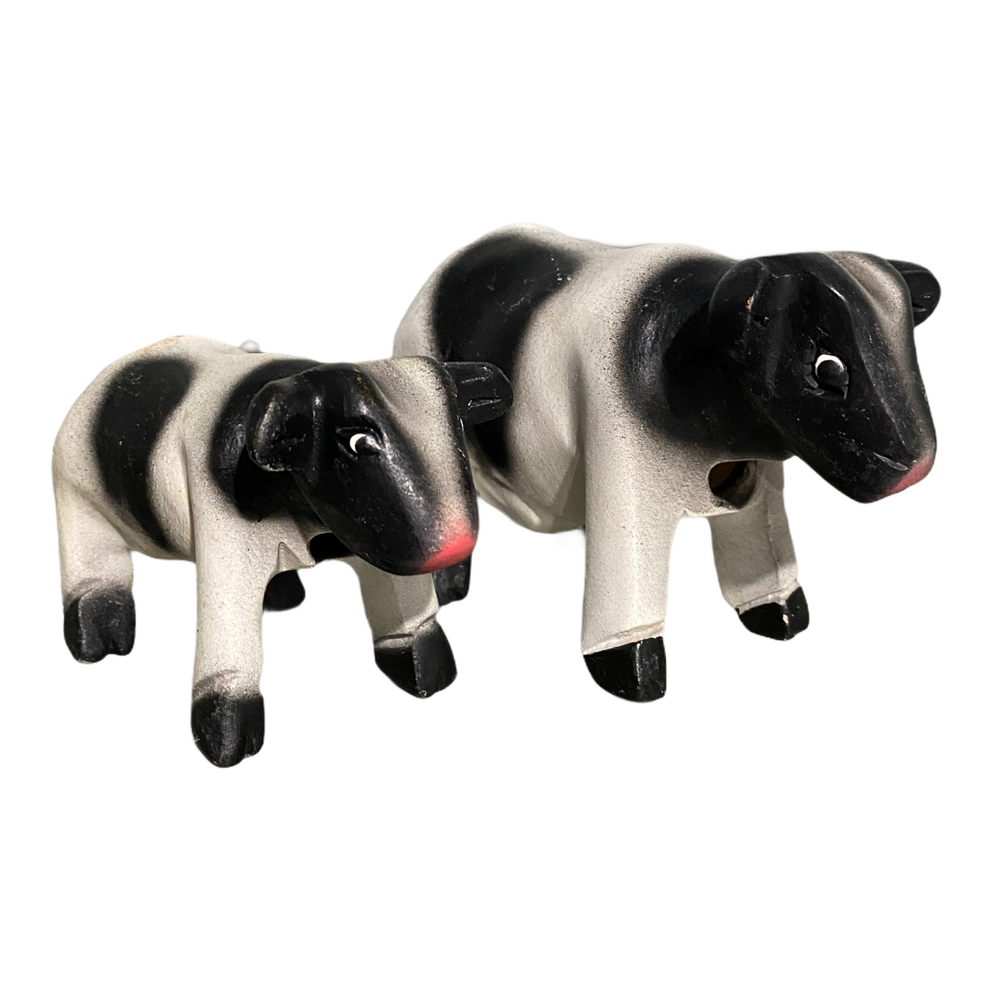 3" Painted Wooden Musical Whistle Cow Instrument