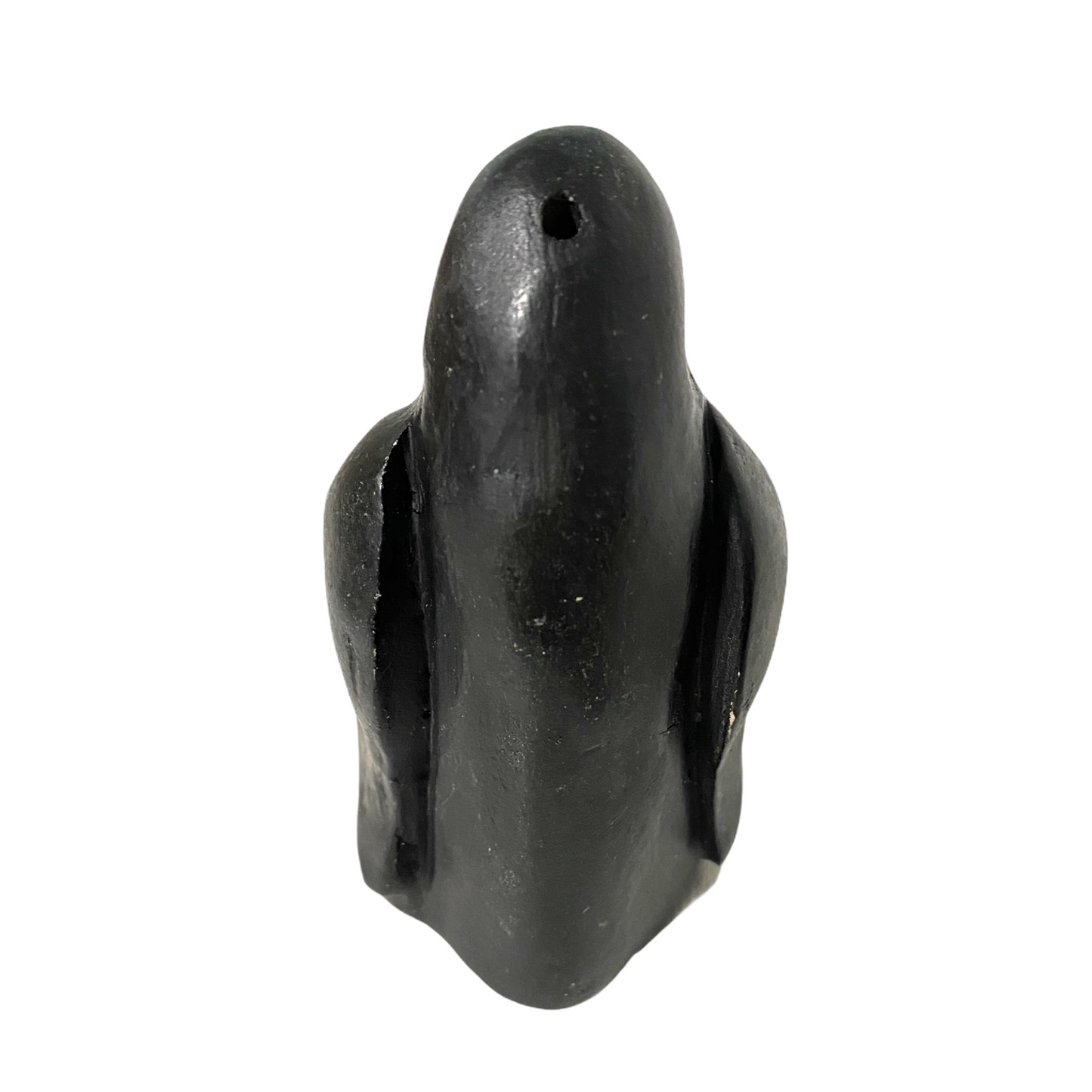 4" Painted Wooden Musical Whistle Penguin Instrument