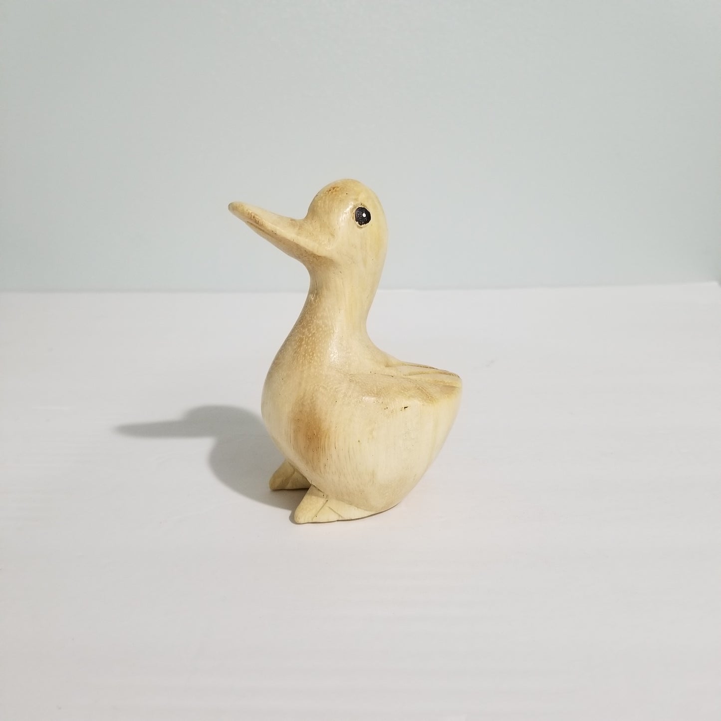 Wooden whistle duck