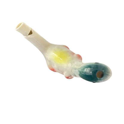 Ceramic Water Whistle Dino