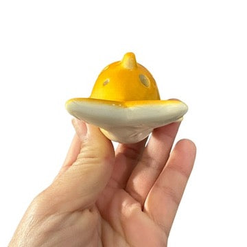 Ceramic Dolphin Ocarina Orange
