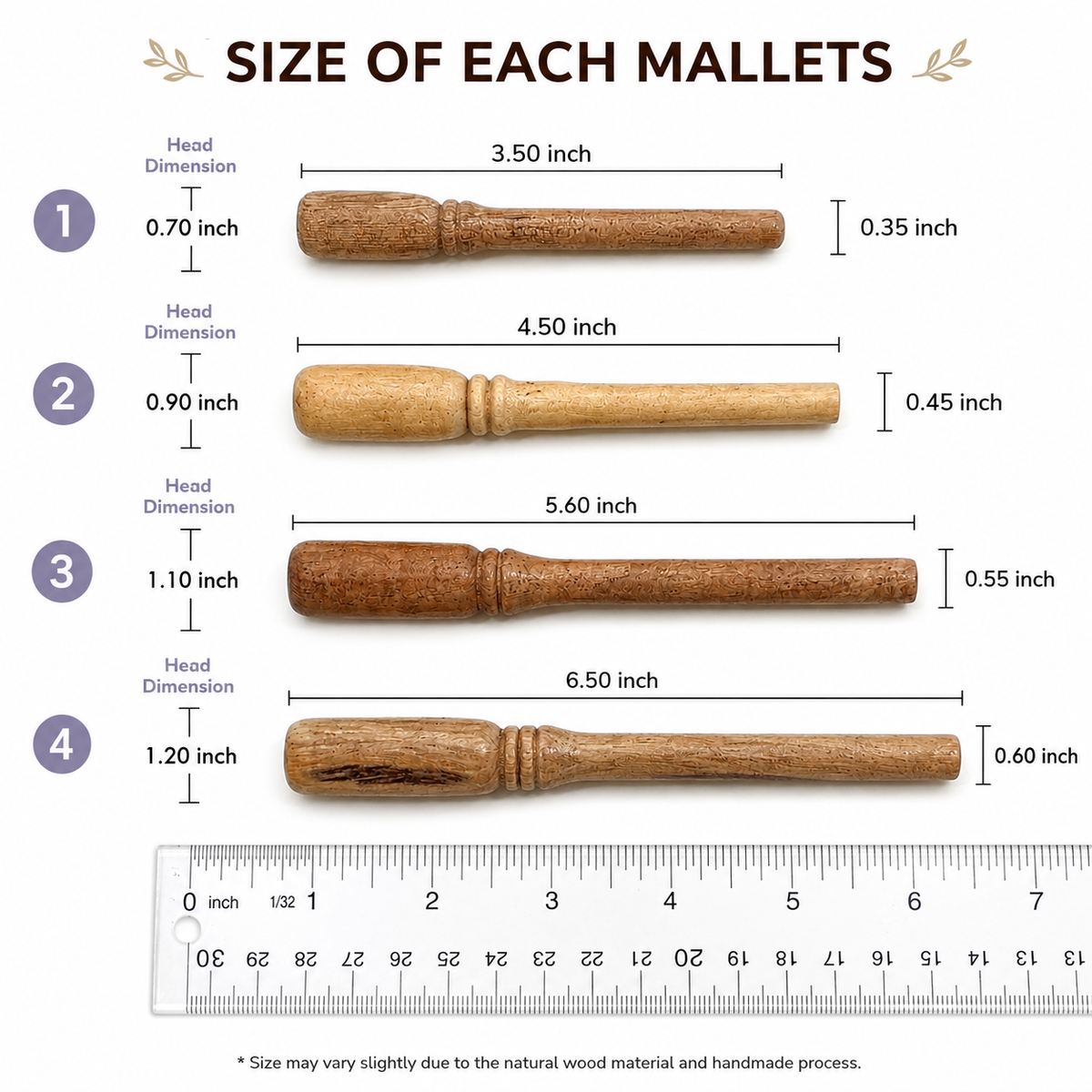 Wooden Croaking Frog's Mallet