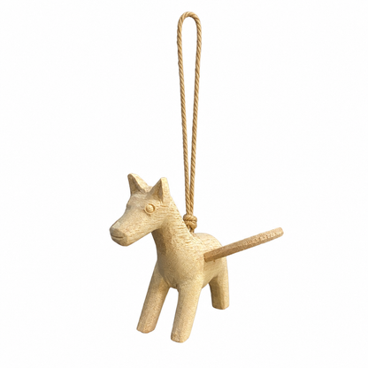 Wooden Flying Horse ornament