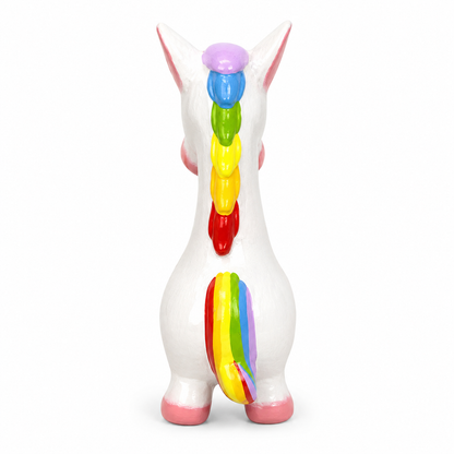 Mini Wooden Unicorn Figurine