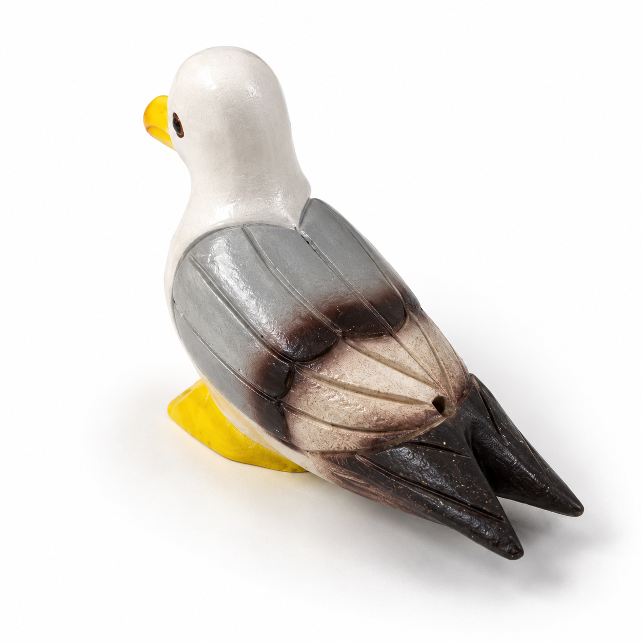 Painted Wooden Musical Whistle Pigeon Instrument