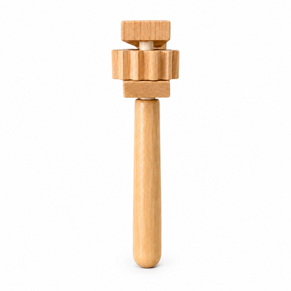 Wooden Ratchet Noise Maker (Matraca)