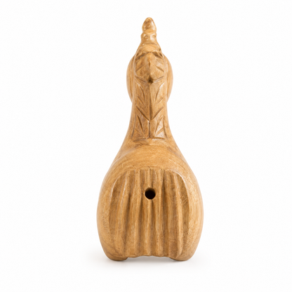 Wooden Musical Whistle Unicorn Instrument