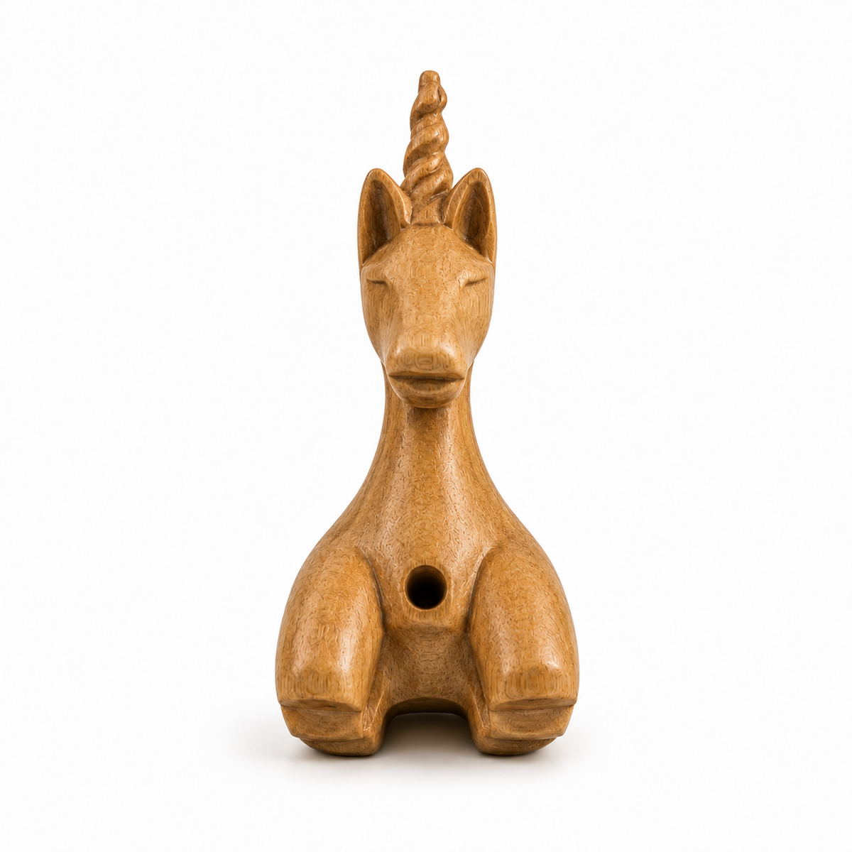 Wooden Musical Whistle Unicorn Instrument