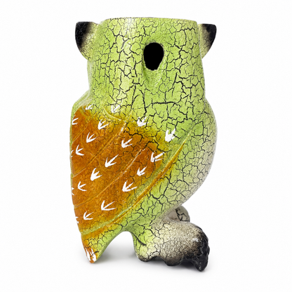 6" Forest Musical Whistle Owl  Instrument