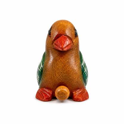 Painted Musical Whistle Bird Percussion Instrument