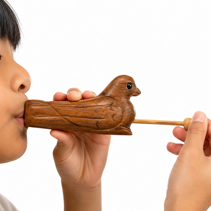 Wooden Musical Whistle Bird Percussion Instrument