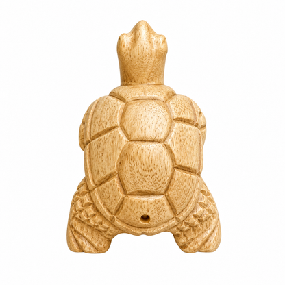 Wooden Musical Whistle turtle Instrument
