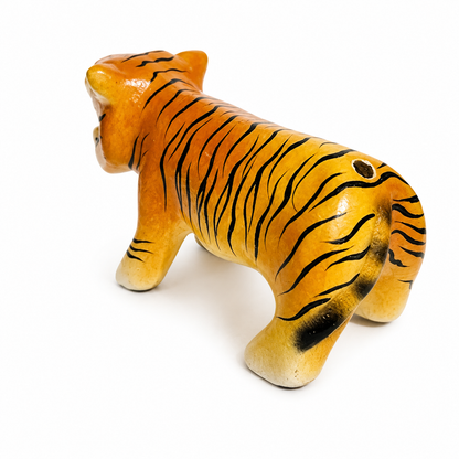 Painted Wooden Musical Whistle Tiger Instrument