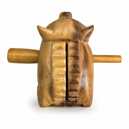 4" Wooden Musical Pig Percussion Instrument