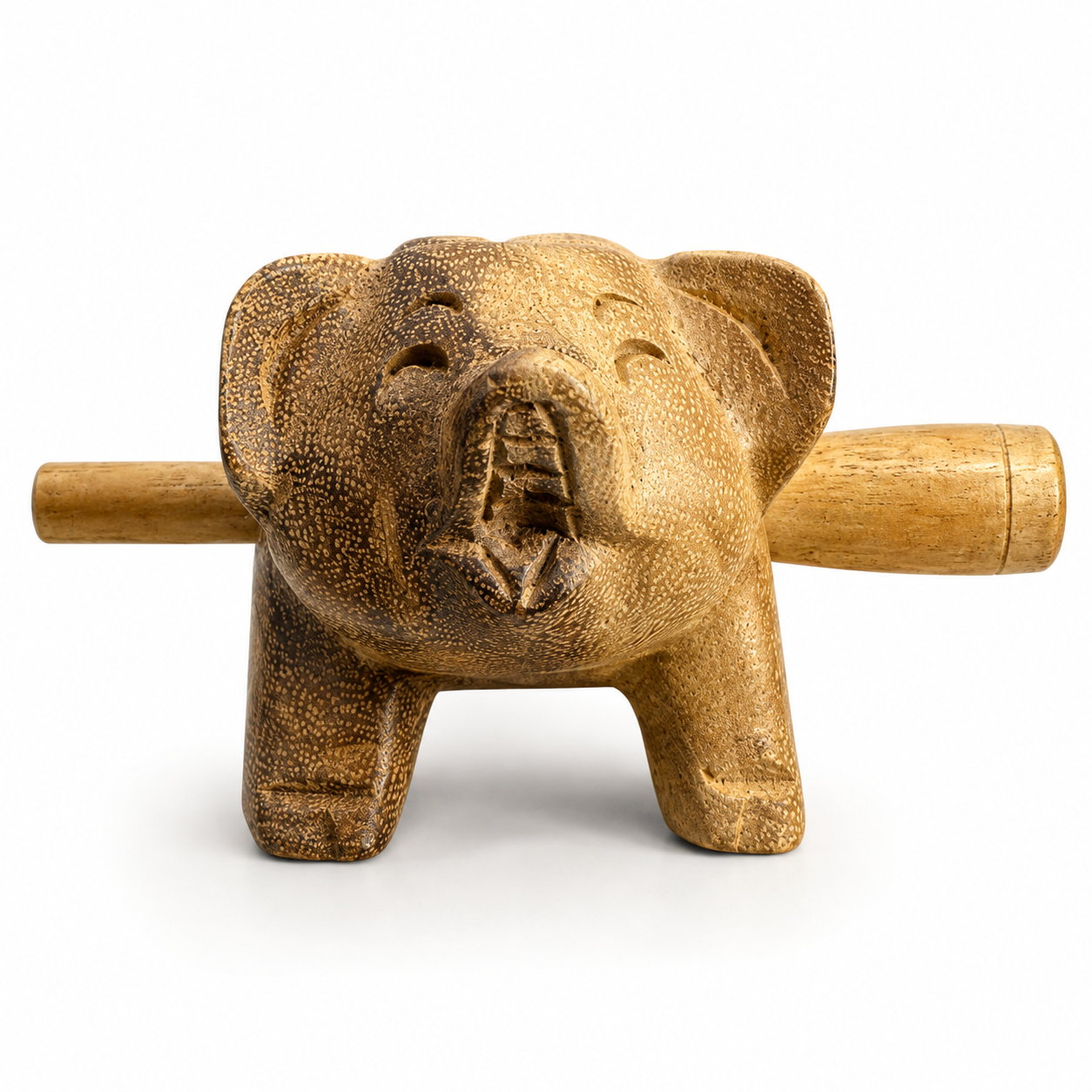 5" Wooden Musical Pig Percussion Instrument