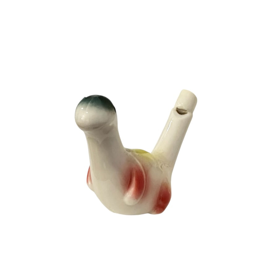 Ceramic Water Whistle Dino