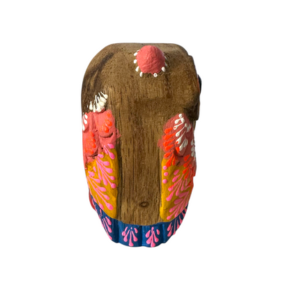 Pink-Eared Owl with Red Boots