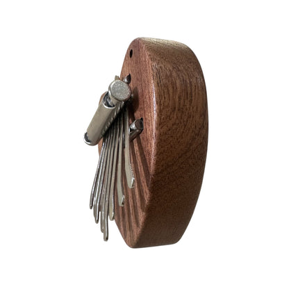 Heart-Shaped Wooden Kalimba – 8-Key Thumb Piano