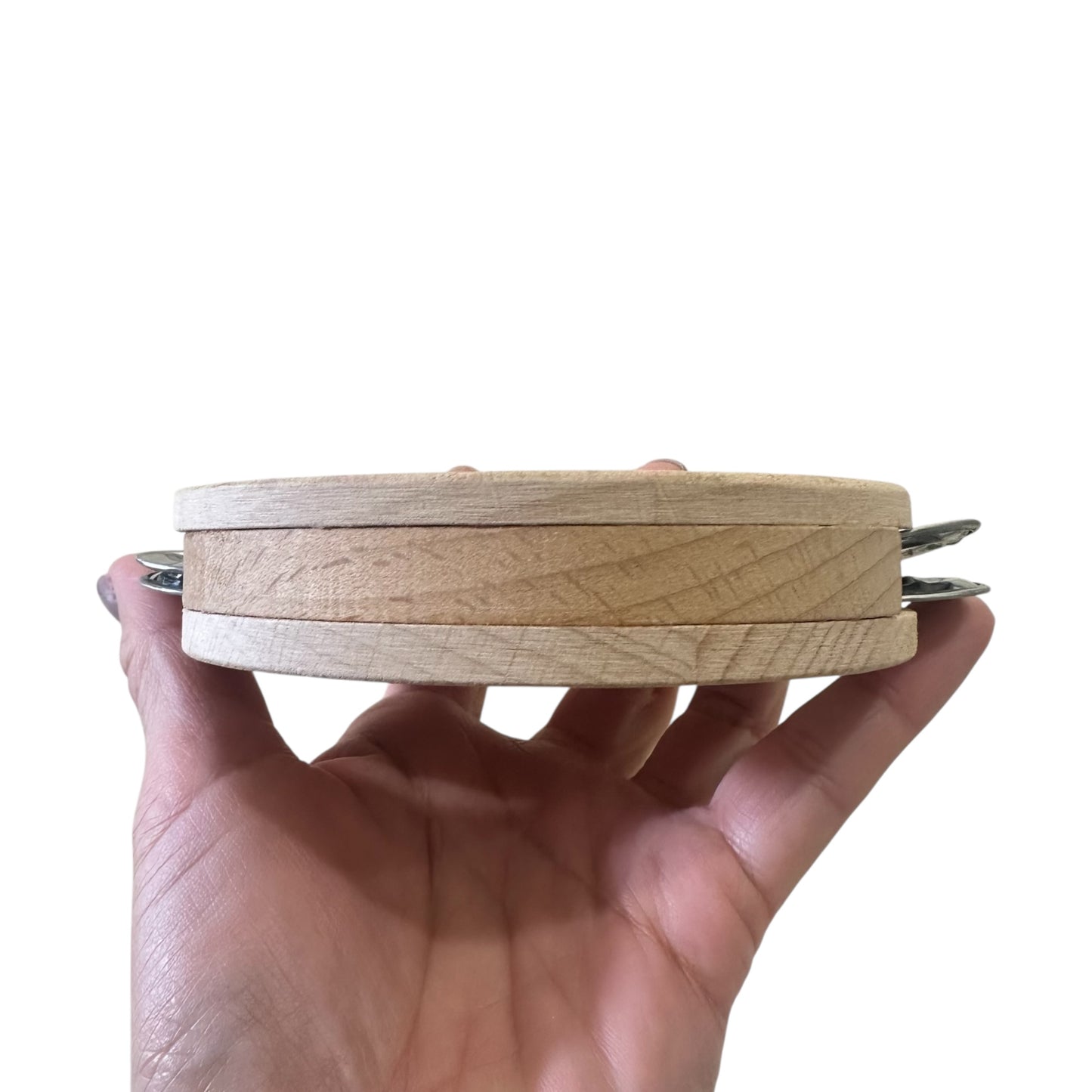 Wooden Bear Hand Drum