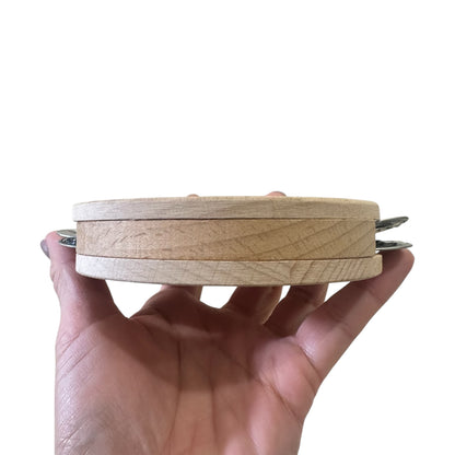 Wooden Bear Hand Drum