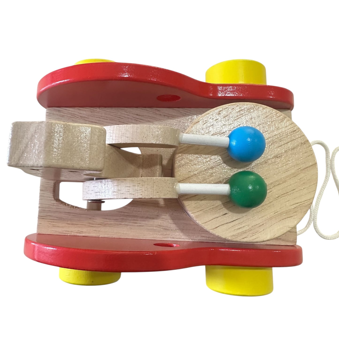 Pull-Along Bear Drum Toy