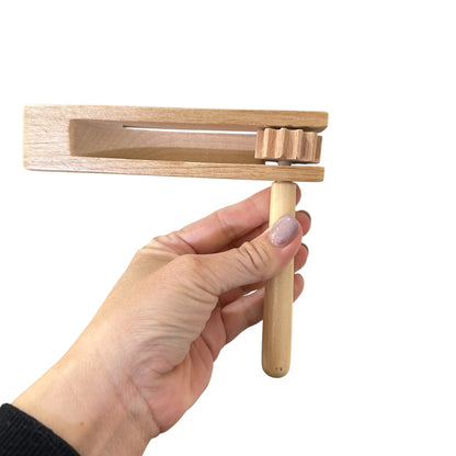 Wooden Ratchet Noise Maker (Matraca)