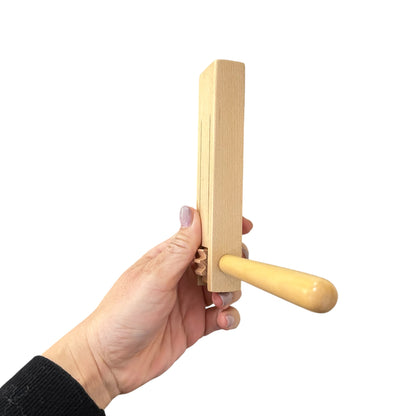 Wooden Ratchet Noise Maker (Matraca)