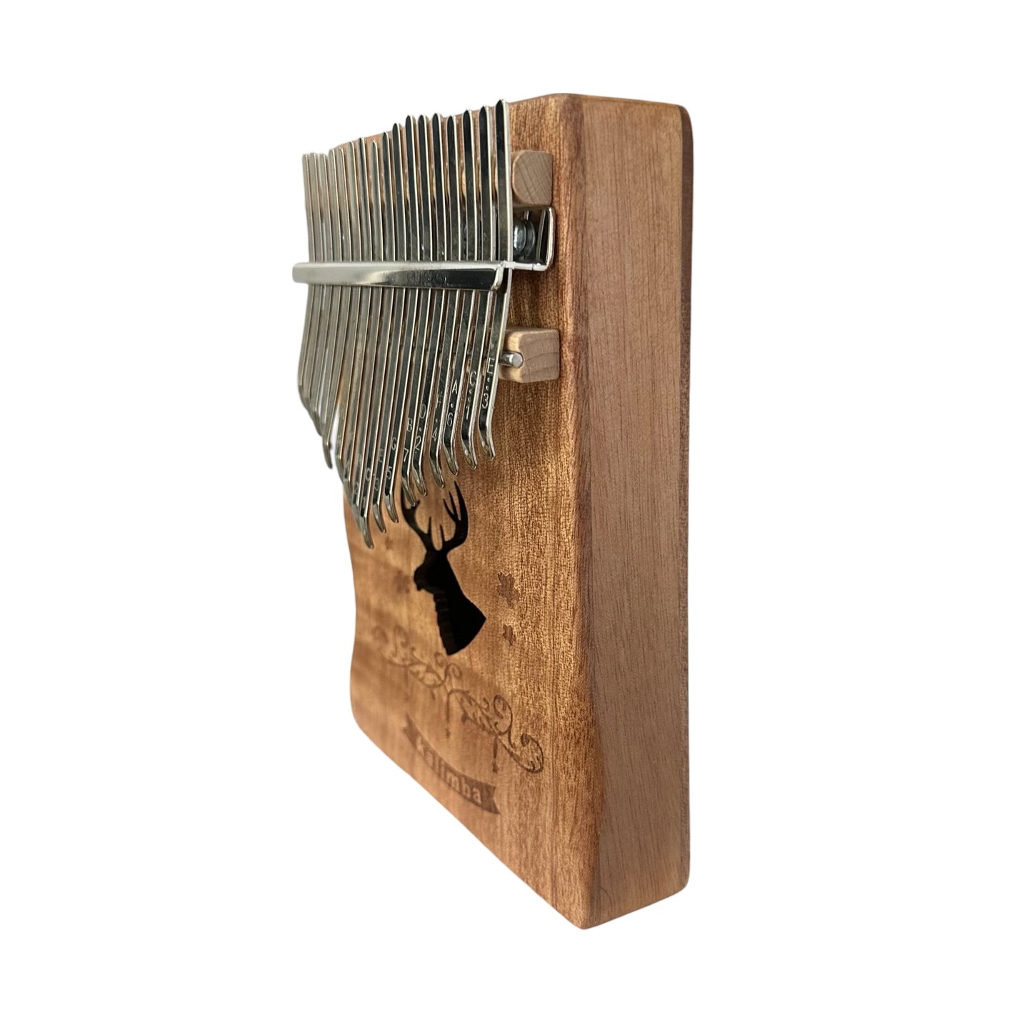 17-Key Wooden Kalimba Starter Set – Deer Motif