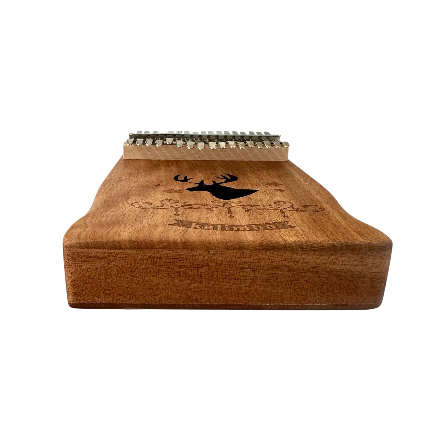 17-Key Wooden Kalimba Starter Set – Deer Motif