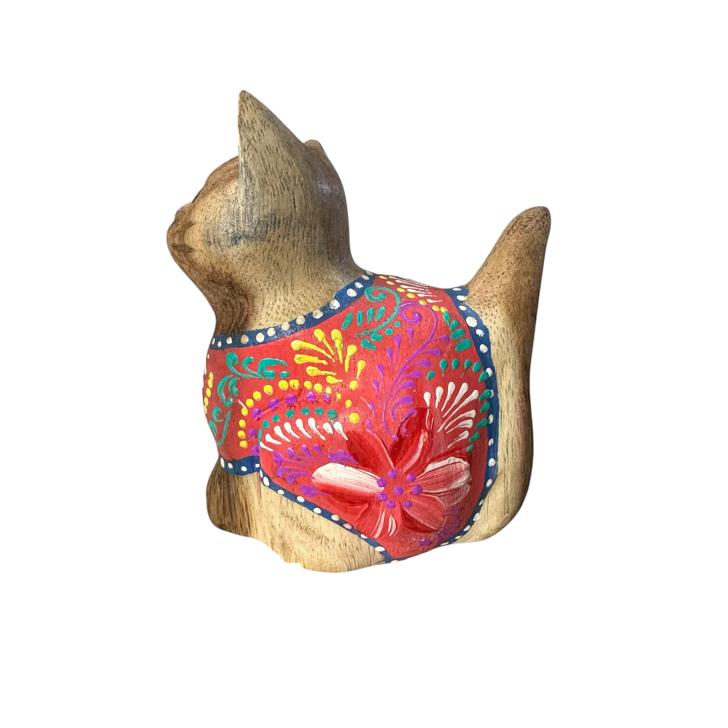 Pink & Blue Version – Rosewood Whimsy Cat