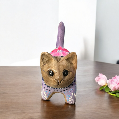 Light Purple Version – Lavender Paws Cat