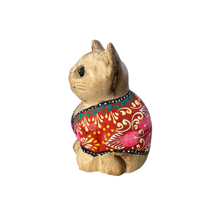 Red Version – Crimson Charm Cat