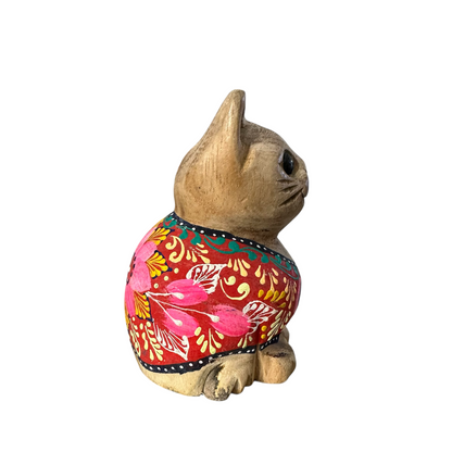 Red Version – Crimson Charm Cat