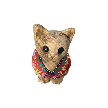 Red Version – Crimson Charm Cat