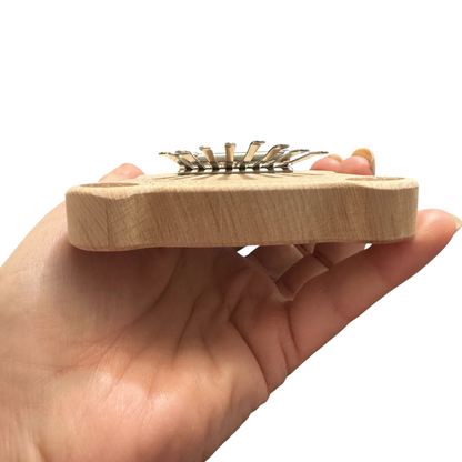 Smiling Bear Wooden Kalimba – 7-Key Thumb Piano for Kids