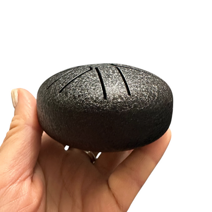 Mini Steel Rain Drum – 3-Inch Percussion Instrument with Mallet