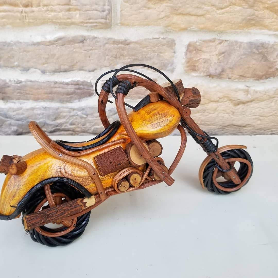 Wooden Handmade Big Bike