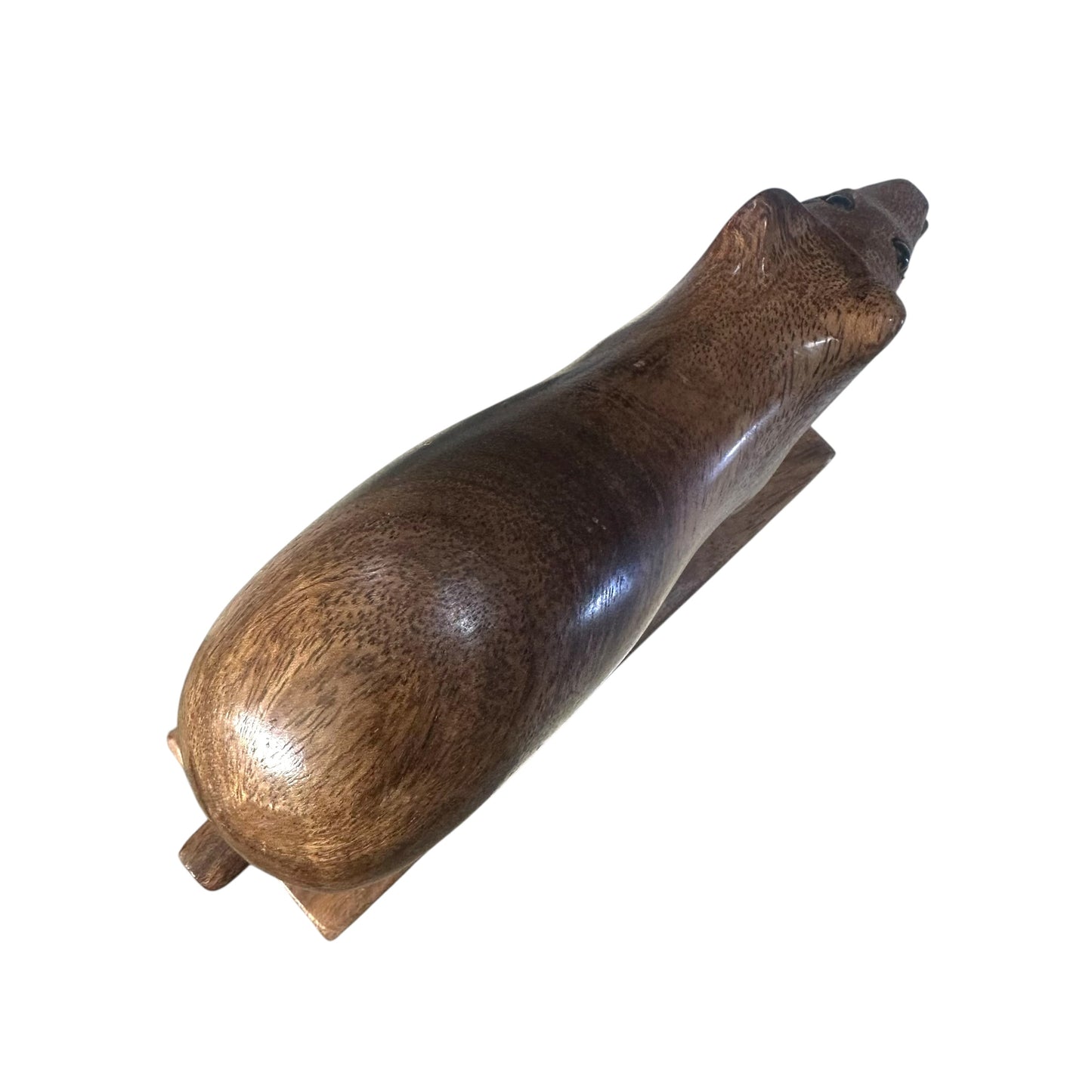 Handcarved Wooden Bear — Artisan India | Albizia Wood