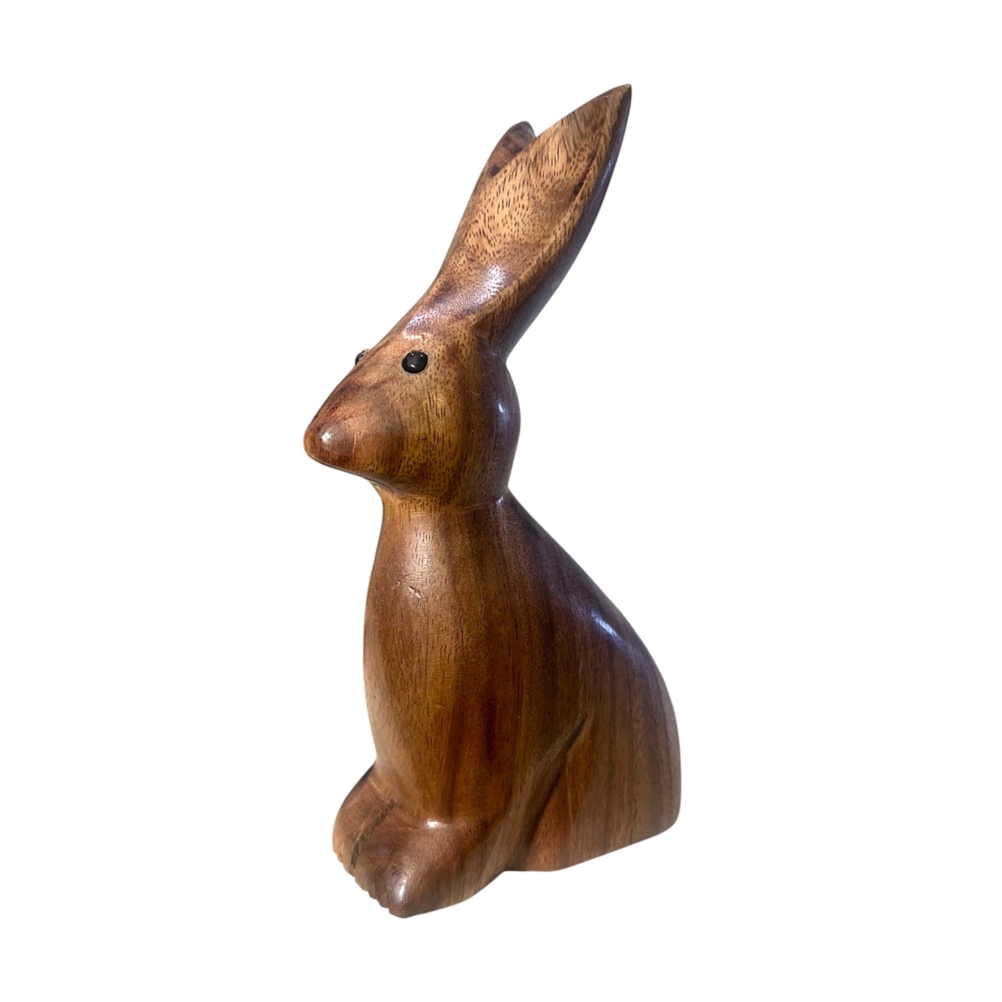 Handcarved Wooden Bunny — Artisan India | Albizia Wood
