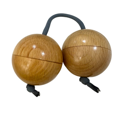Music Frog Co™ RhythmSphere Asalato – Handcrafted Natural Wooden Percussion Instrument