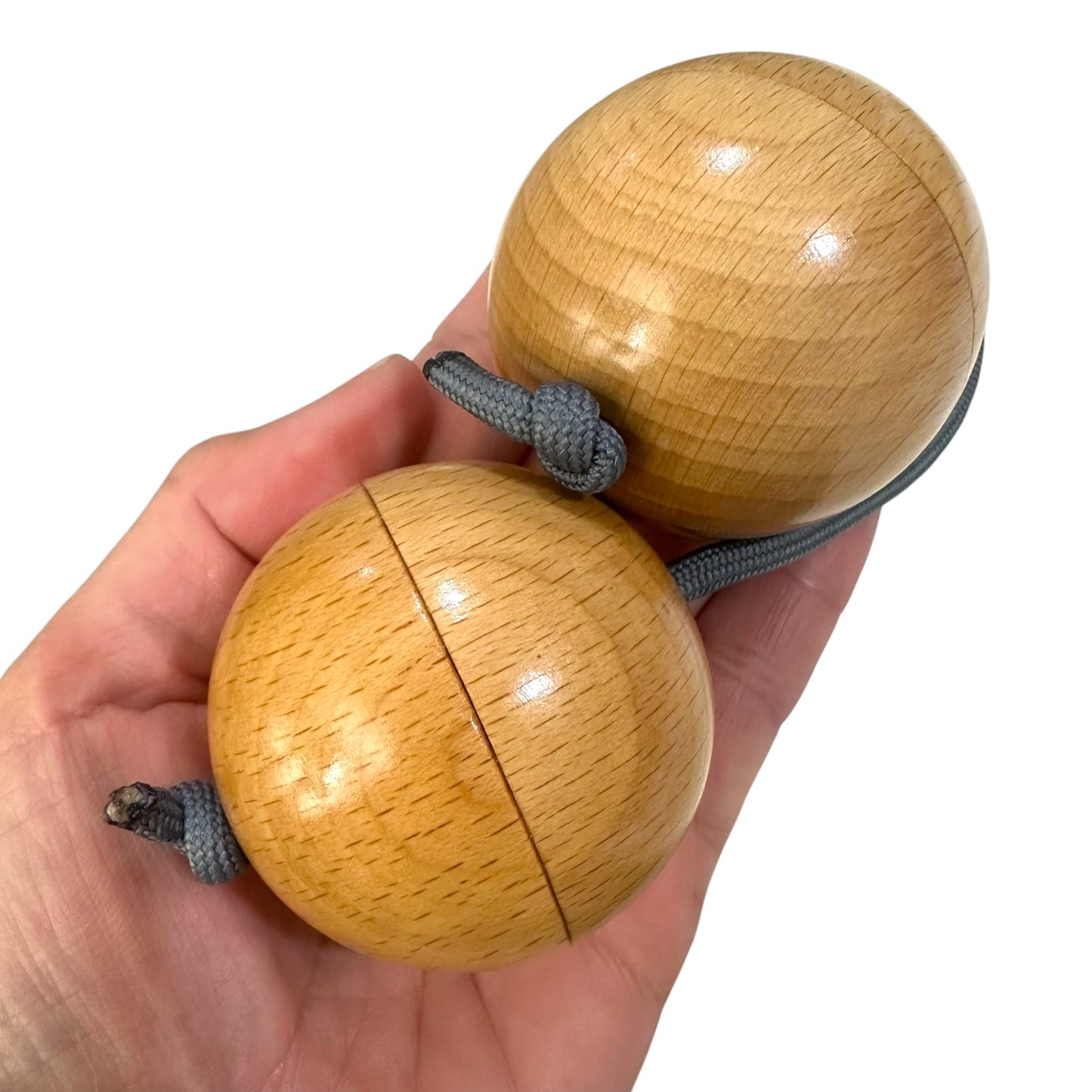 Music Frog Co™ RhythmSphere Asalato – Handcrafted Natural Wooden Percussion Instrument