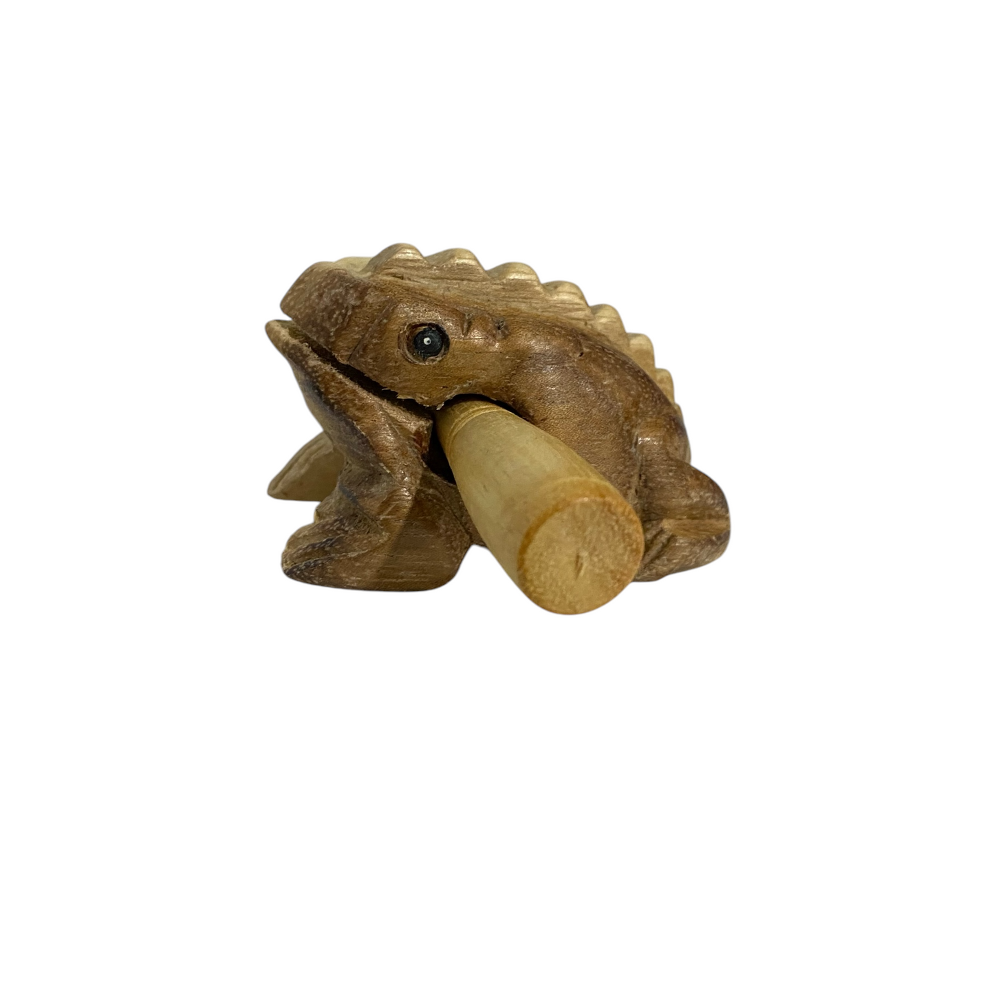 2" Nature Wooden Frog Musical Frog Percussion Instrument