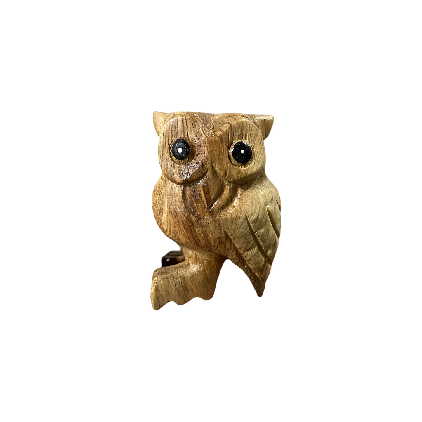 3" Wooden Musical Whistle Owl Percussion Instrument