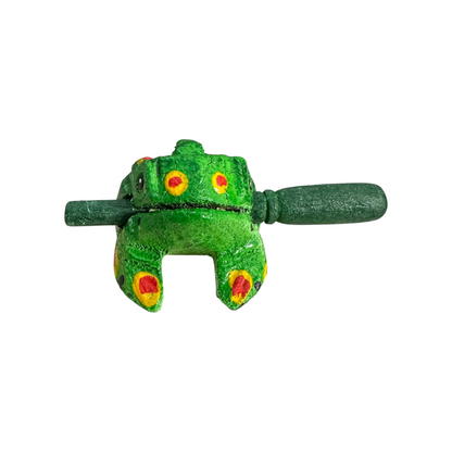 1.5" Extra Small Spring Frog Musical Frog Percussion Instrument